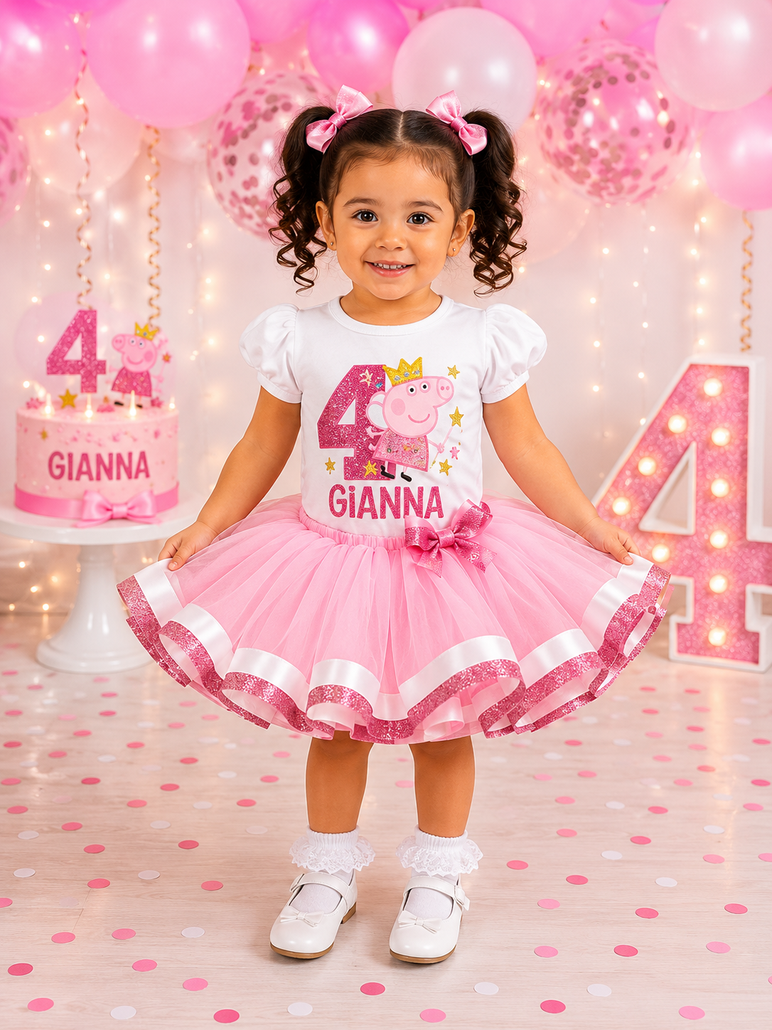 Peppa Birthday Tutu Set – lunas merch