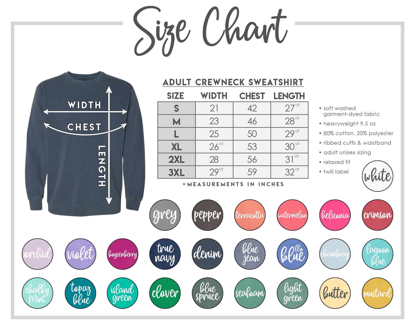 conchita its cold outside crew neck