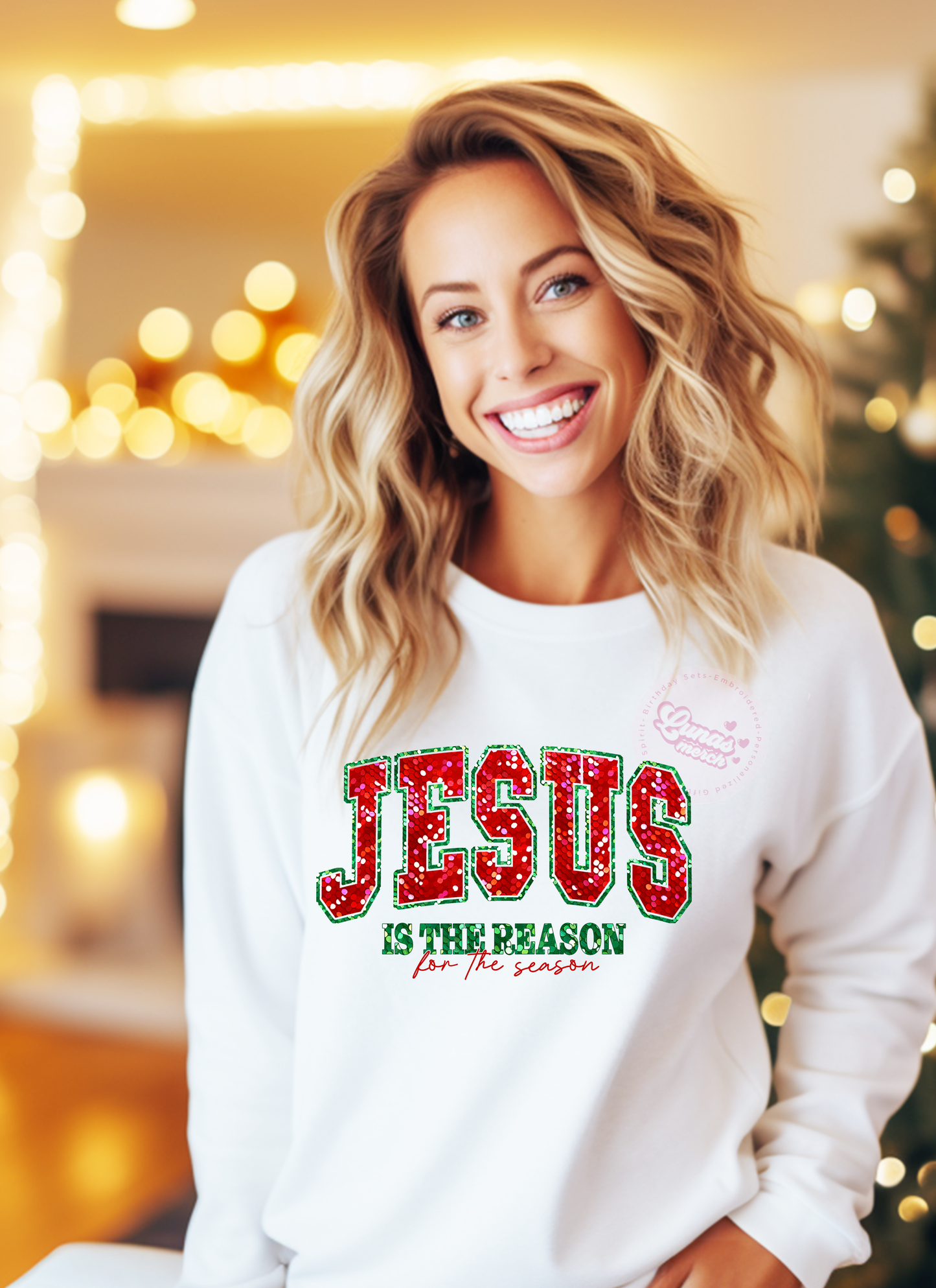 JESUS IS THE REASON Crewneck