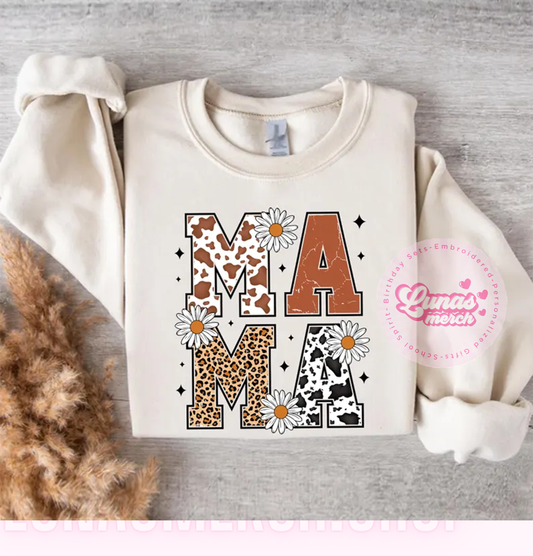 Daisy Wild Mama Sweatshirt
