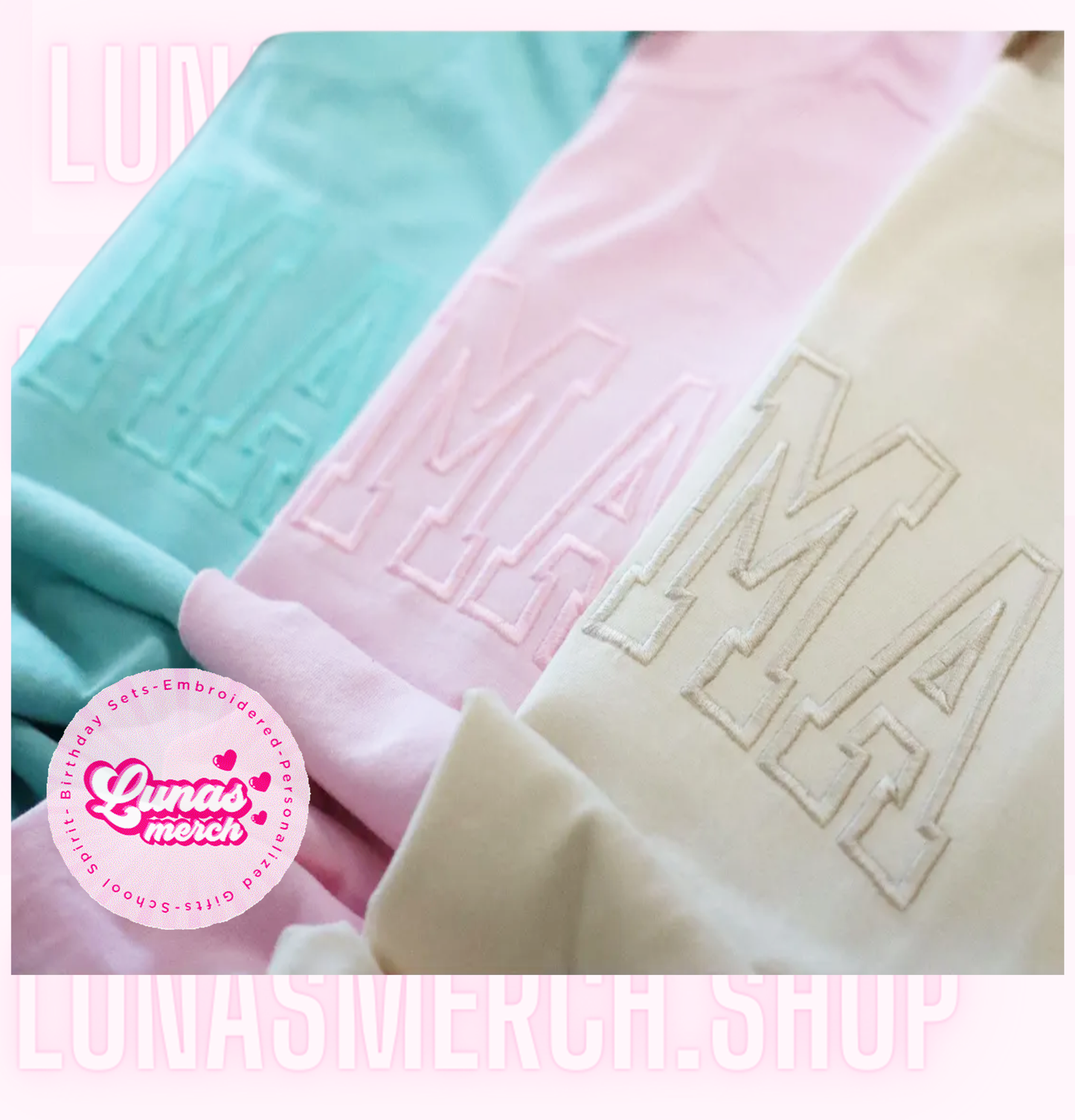 Simply Mama Embroidered Sweatshirt