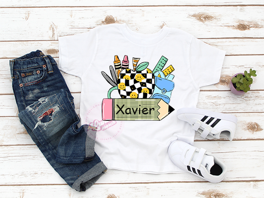 Smiley Face Apple T-shirt