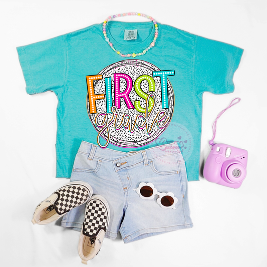 Cute First Grade Girls Shirt