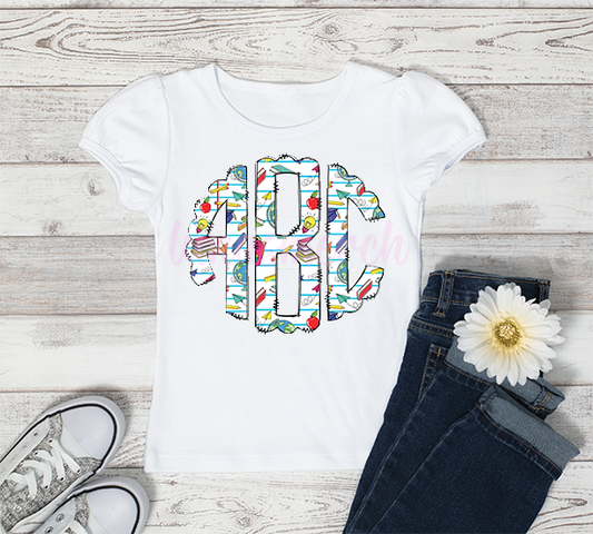 Custom Acronym School Shirt!!