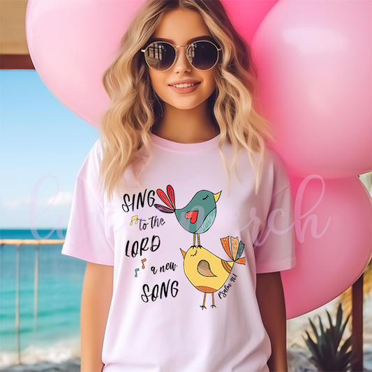 Sing To The Lord A New Song Shirt