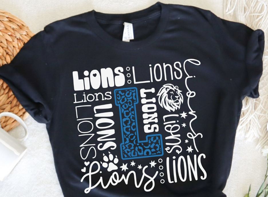 Customizable School Spirit T-shirt