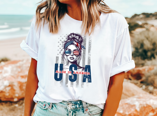 Made In America Sunglasses coquette T-Shirt.