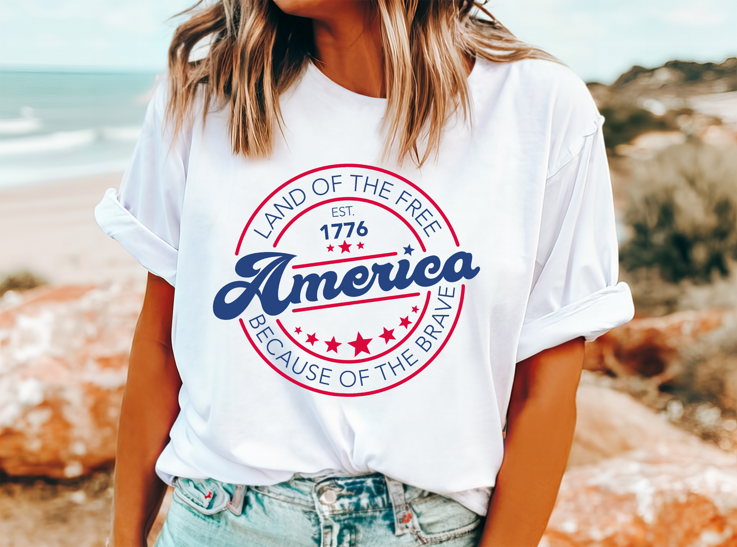 Land of the Free America T-Shirt