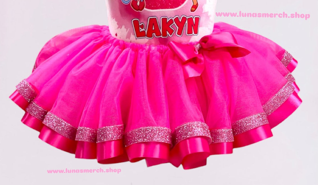 Dora Pink Princess Birthday Tutu Set