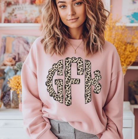 monogram Crewneck