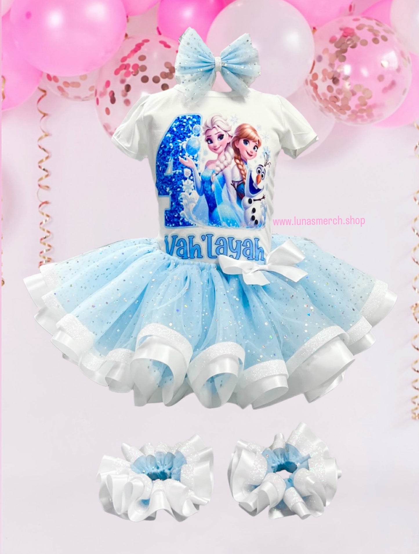 Frozen Birthday Tutu Set