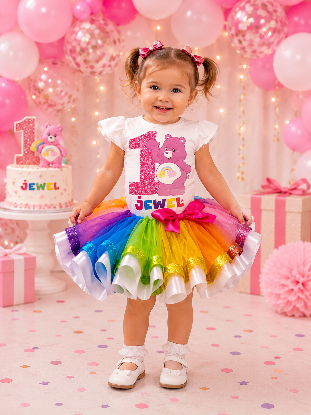 Care Bears Birthday Tutu Set