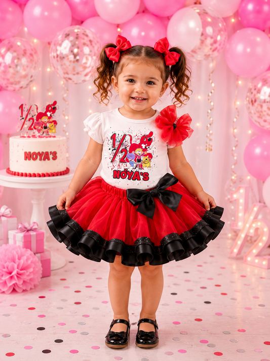 Clifford Big Red Birthday Tutu Set