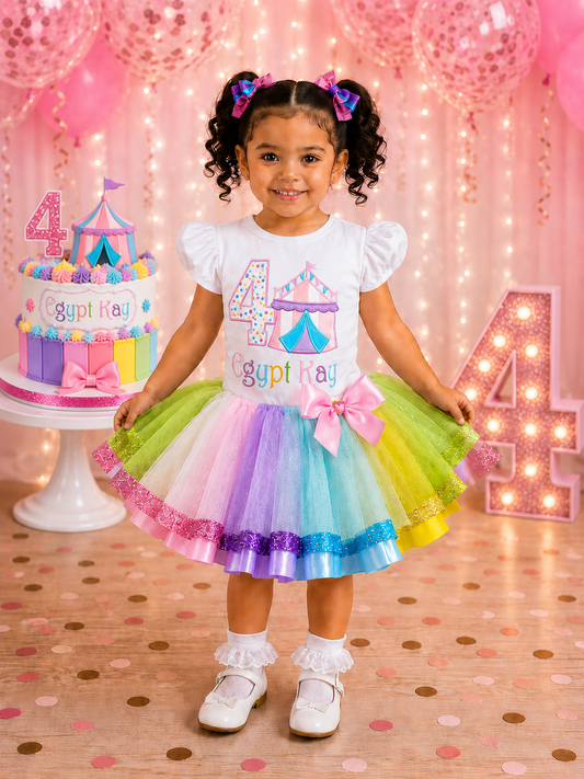 Circus Birthday Tutu Set
