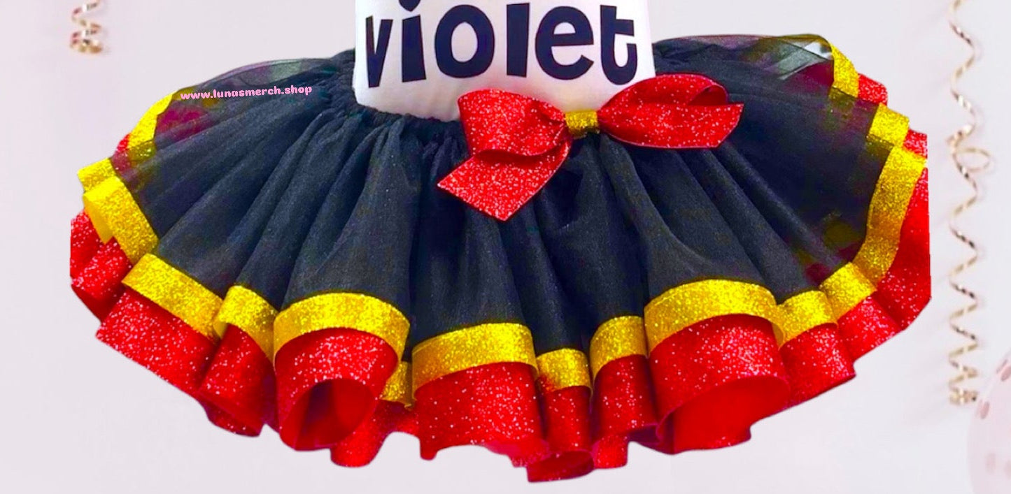 Incredible Super Hero Birthday Tutu Set