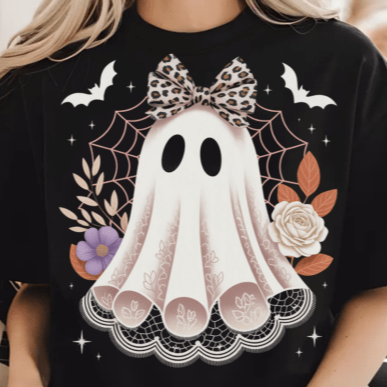 Cute Halloween Ghost T- Shirt
