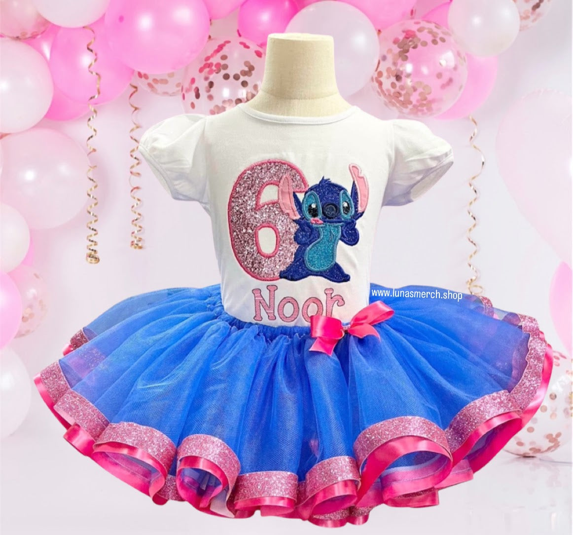 Stitch Birthday Tutu Set