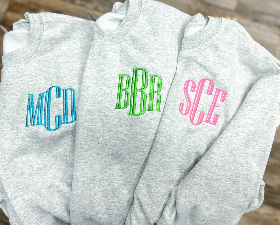 Personalized Monogram Sweatshirt!!