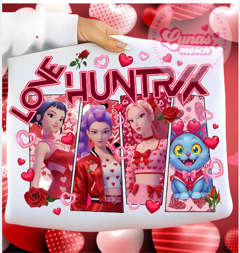 valentines character shirt