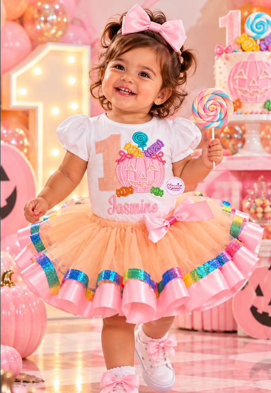 Halloween Birthday Tutu Outfit