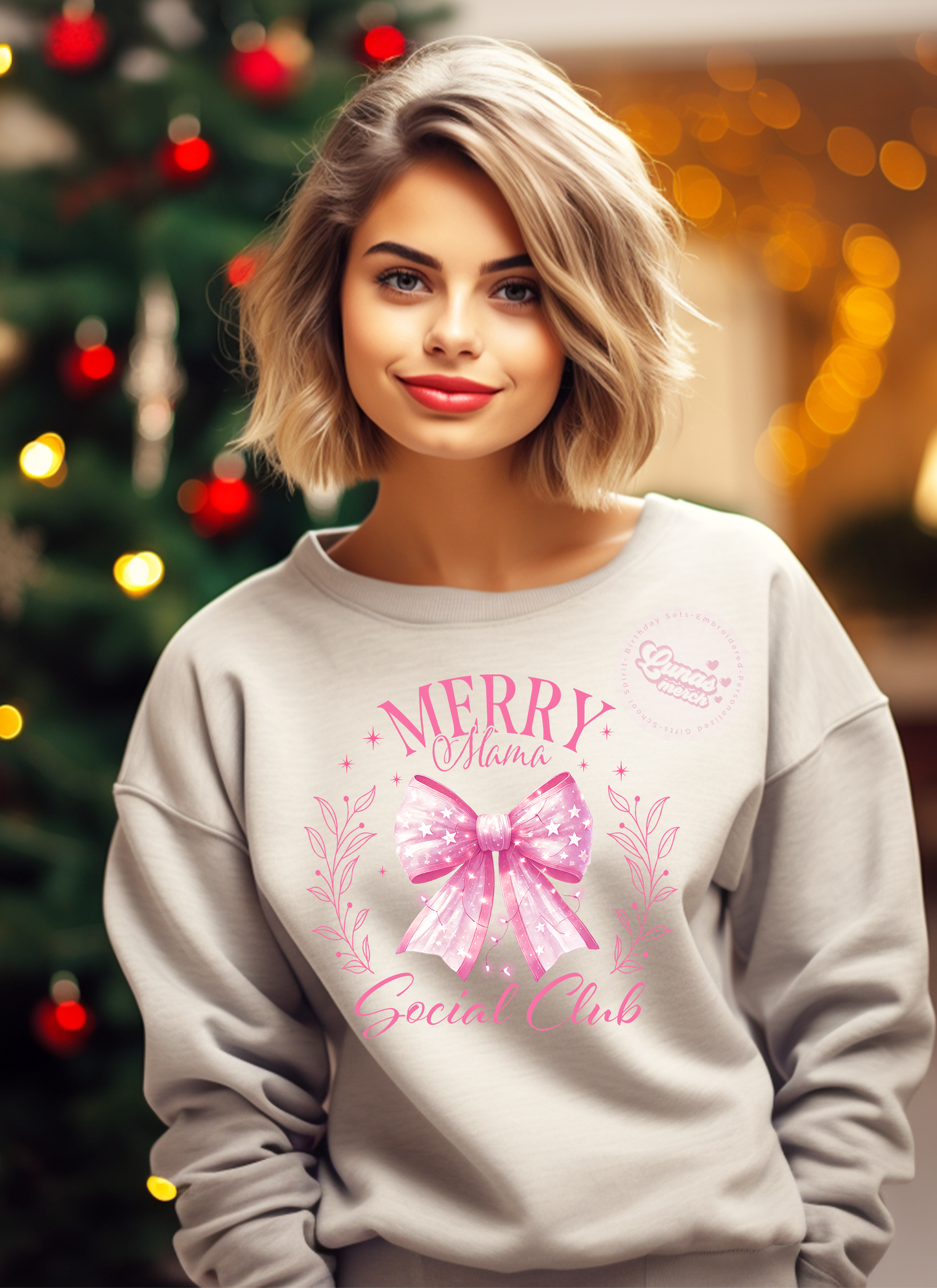 MERRY MAMA SOCIAL CLUB   Crewneck