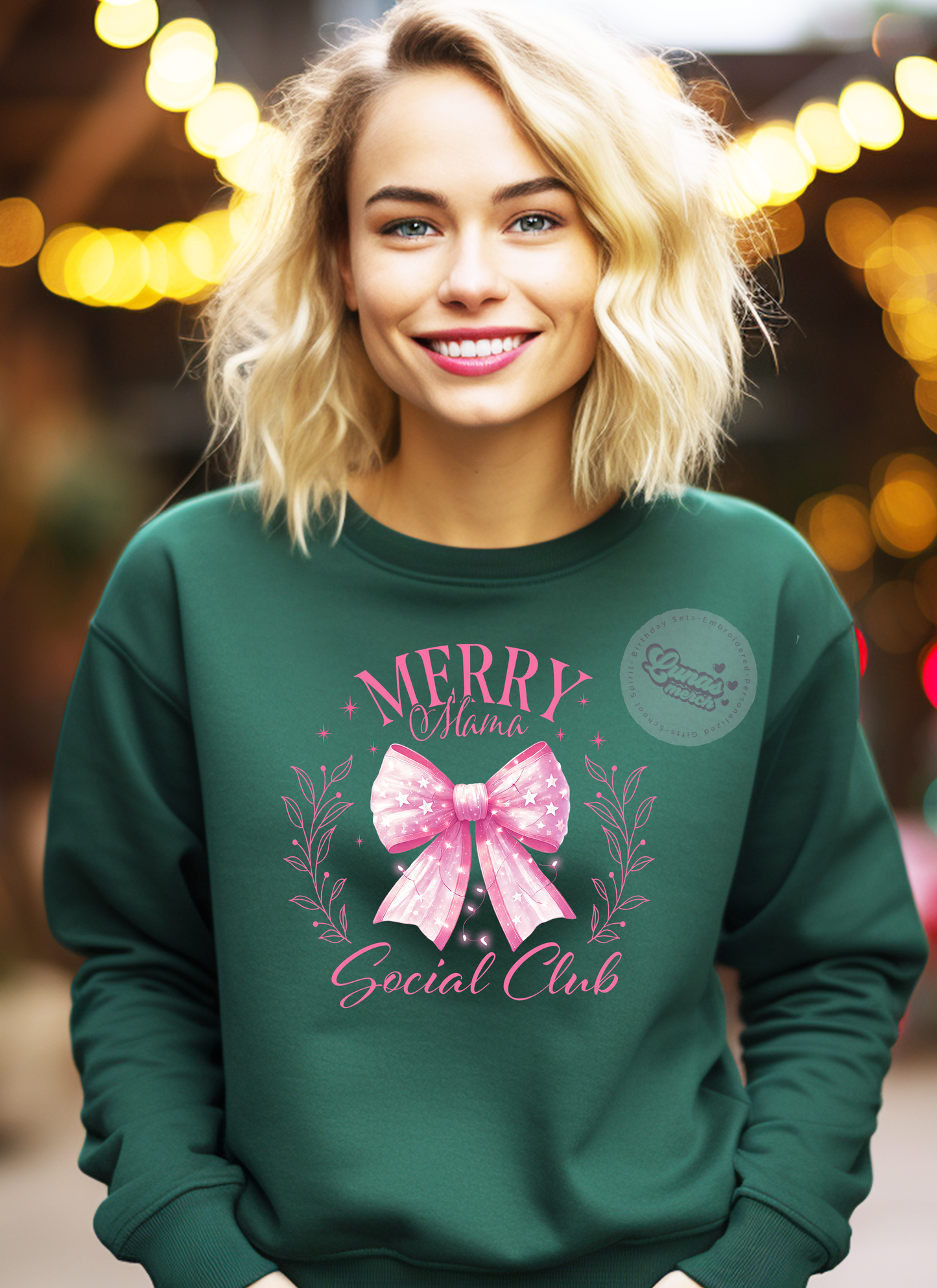 MERRY MAMA SOCIAL CLUB   Crewneck