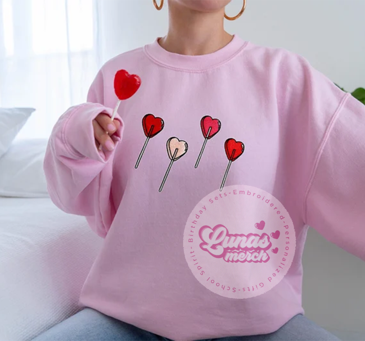 Lolli Heart Sweatshirt