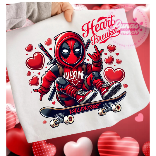valentine heart breaker Deadpool