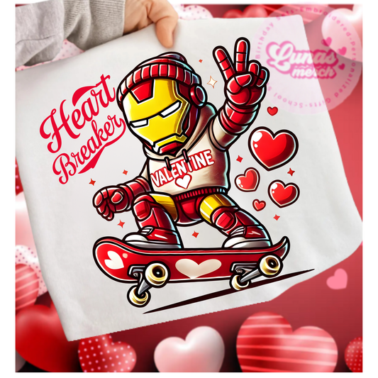 valentine heart breaker Iron man