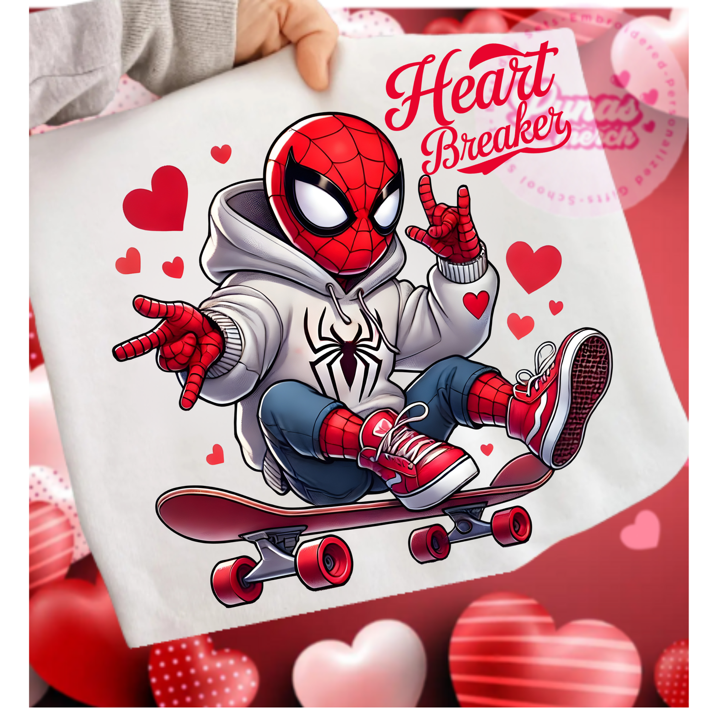 valentine heart breaker spider man