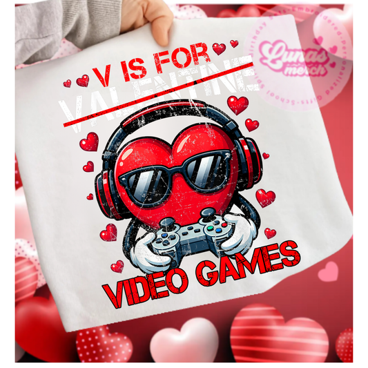 valentine v is for video games
