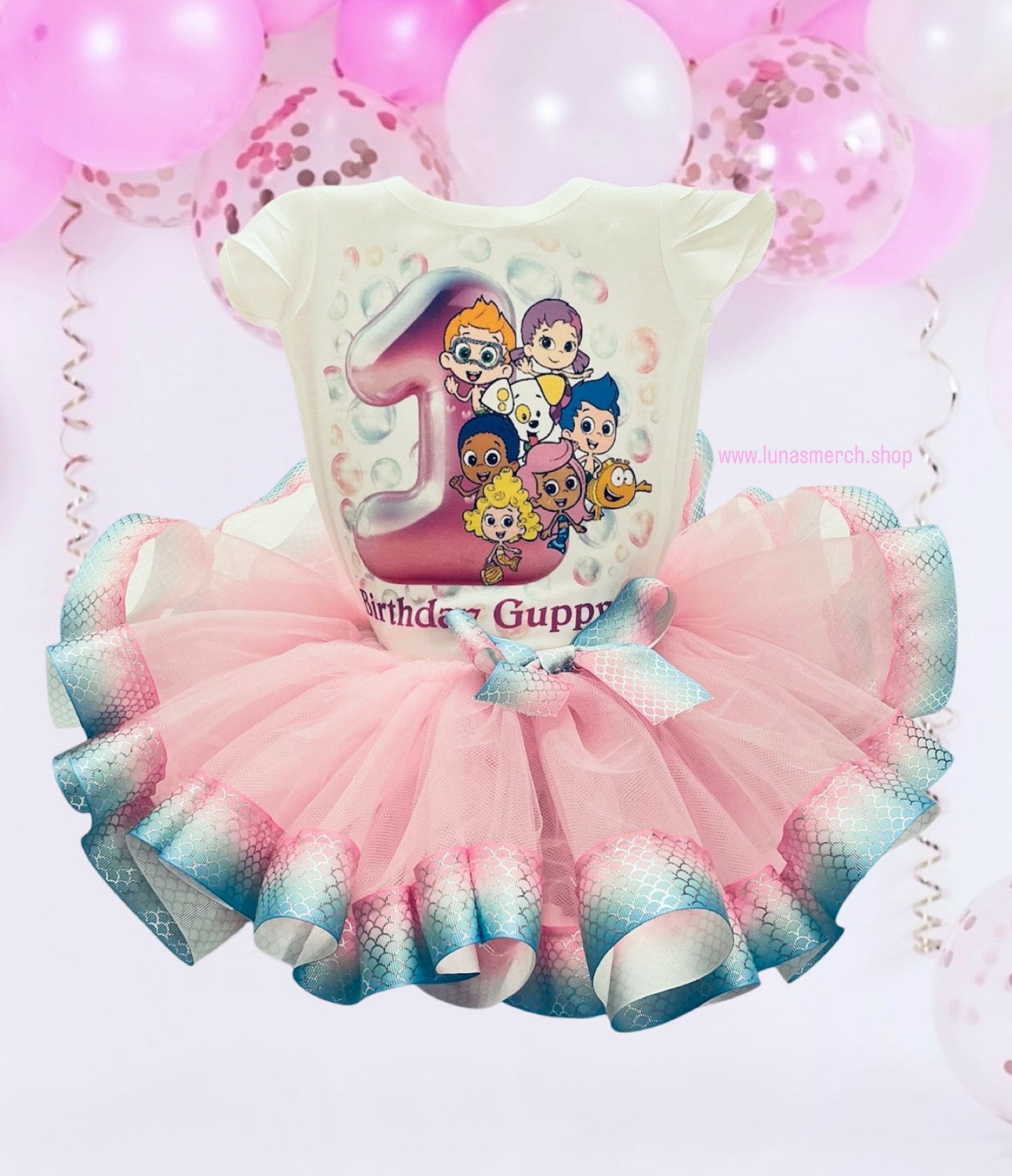 Bubble Guppies Birthday Tutu