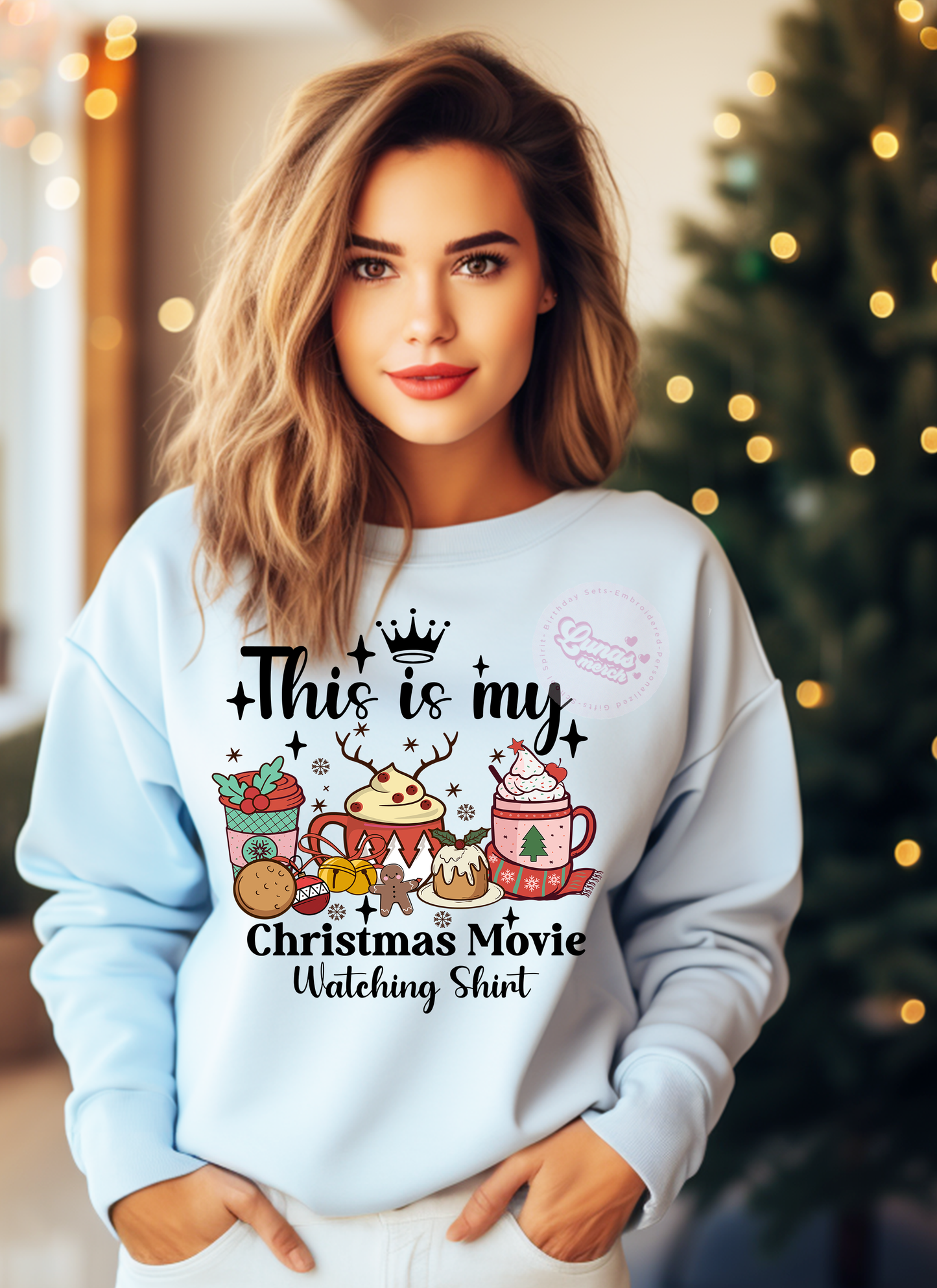 CRISTMAS MOVIE  Crewneck