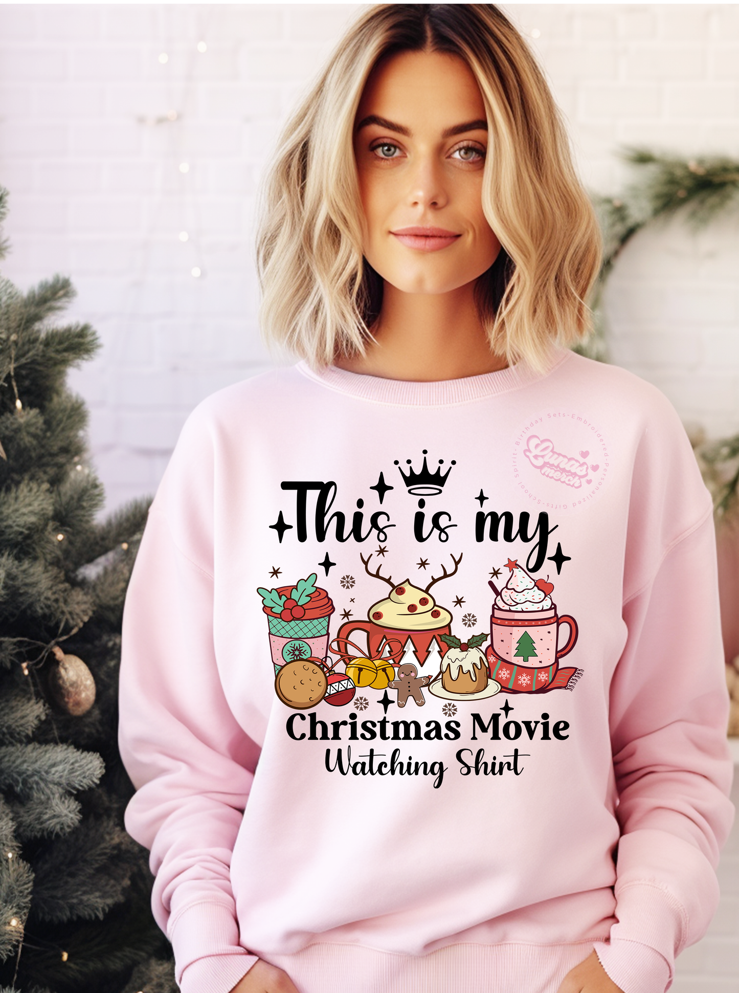 CRISTMAS MOVIE  Crewneck