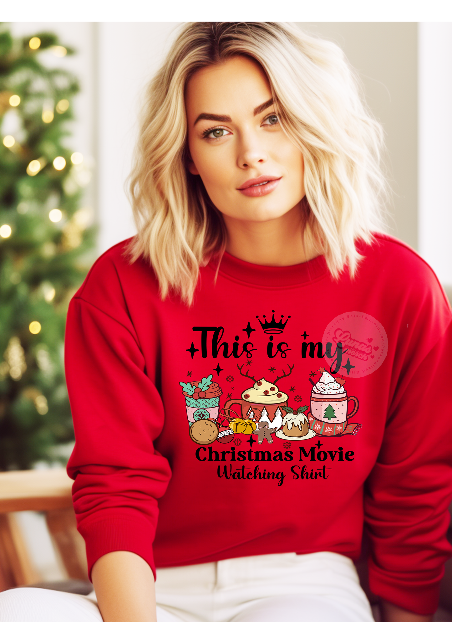 CRISTMAS MOVIE  Crewneck