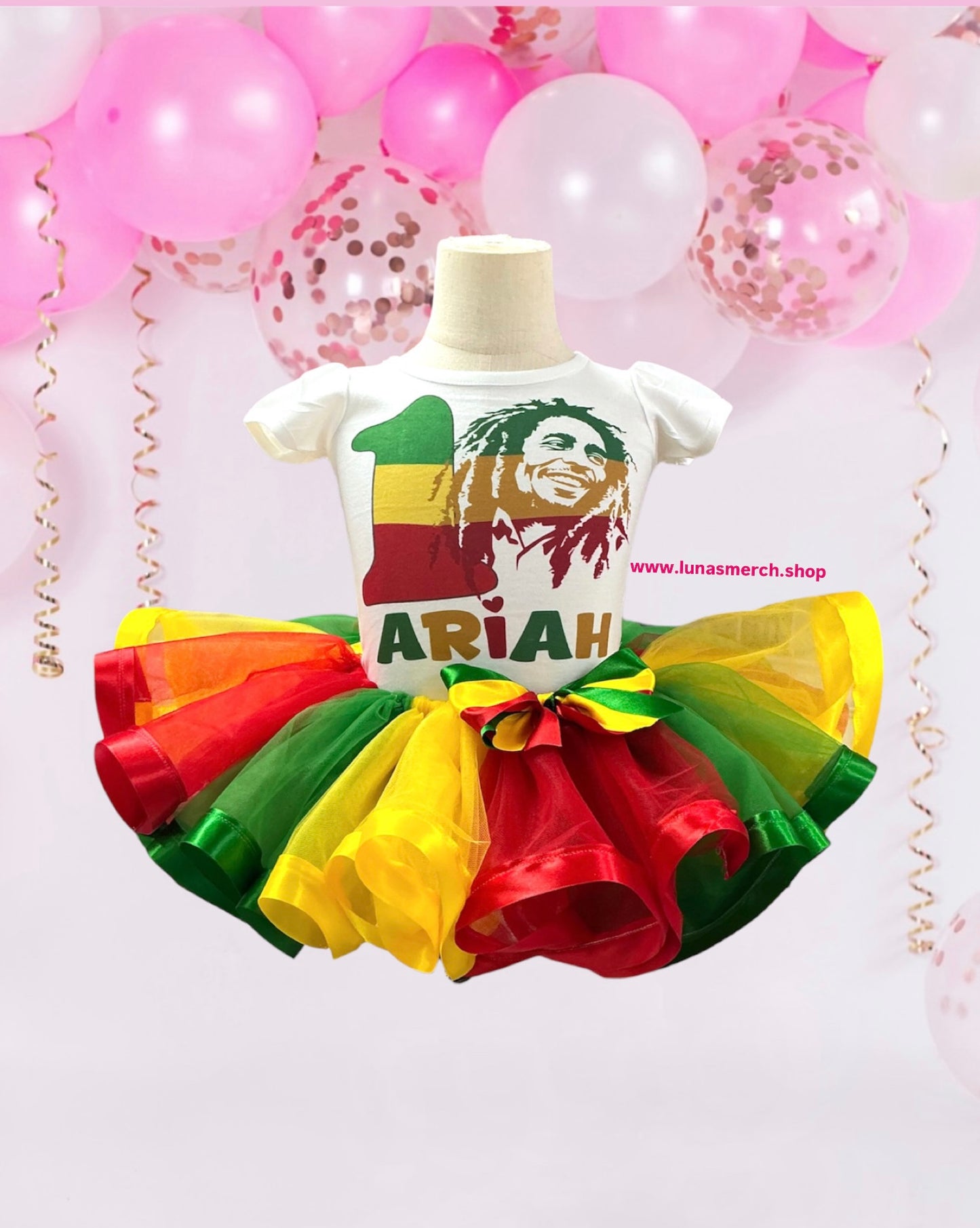 One Love - Bob Marley Birthday Tutu