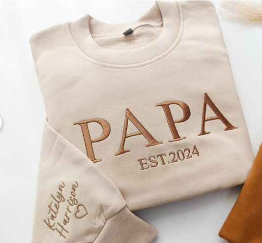 PAPA  Personalized Hoodie