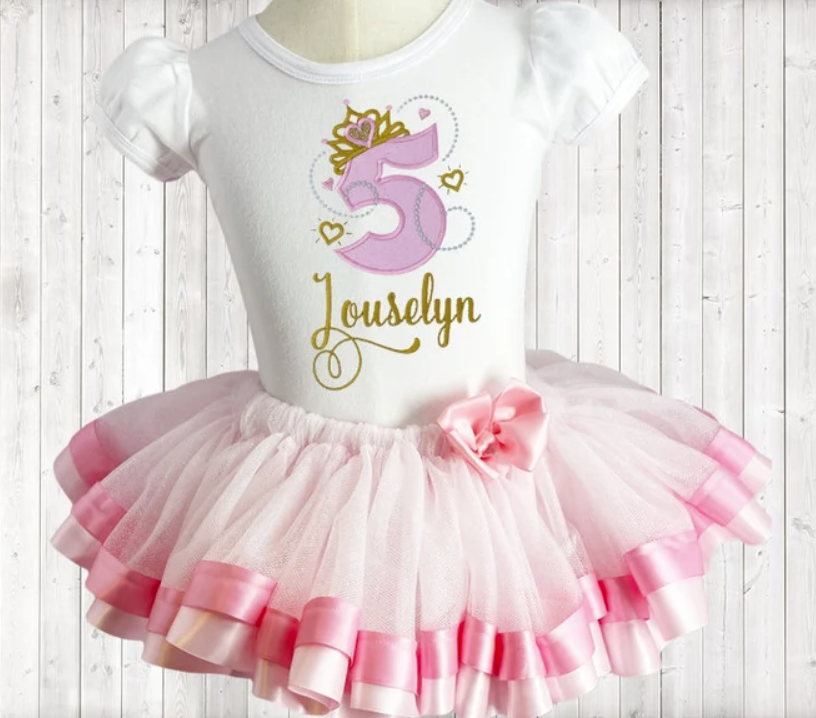 Personalized Princess Tutu Set