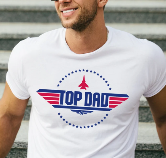 TOP DAD Fathers Day Shirt