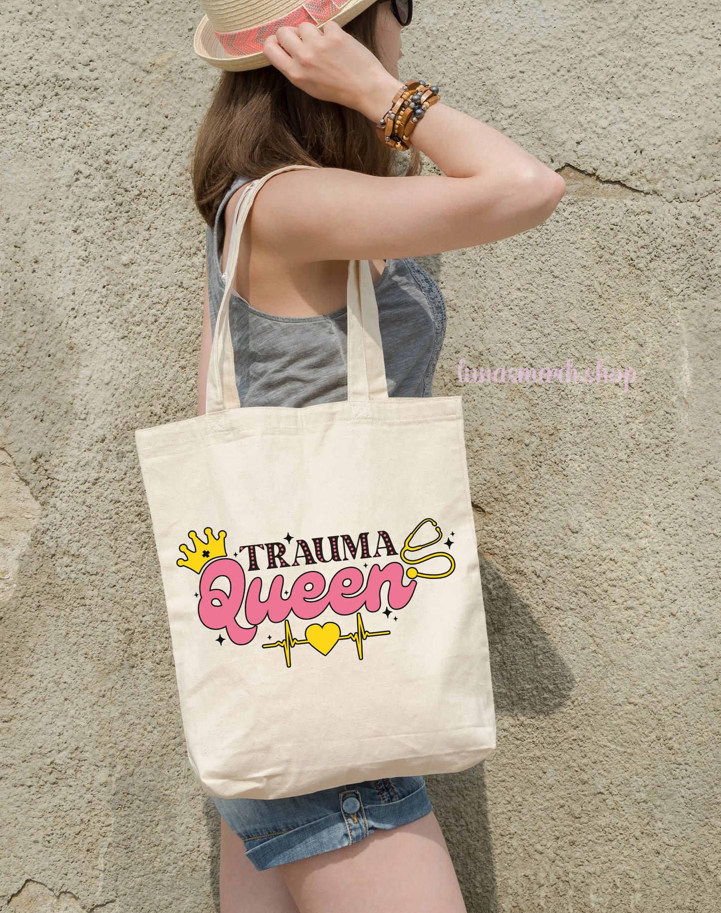 Trauma Queen Tote Bag