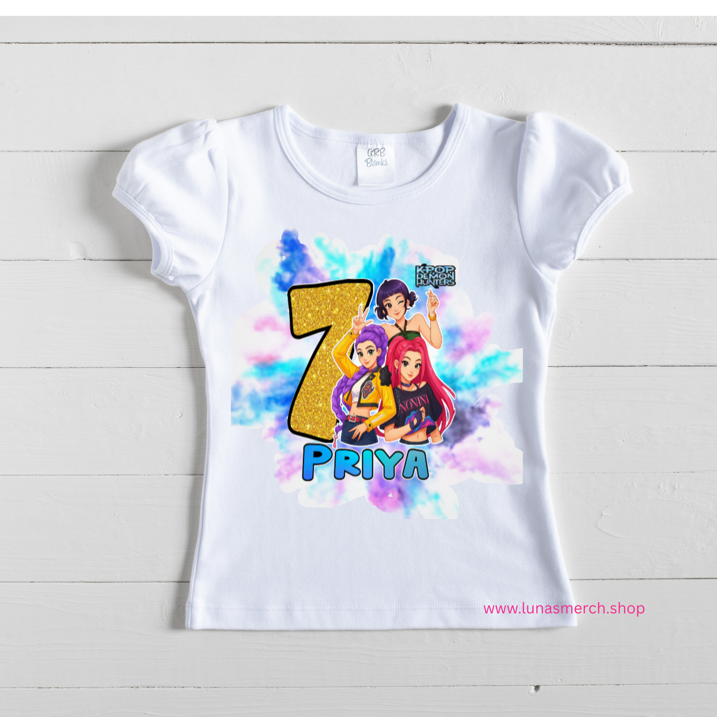 Kpop Hunters Birthday Tutu Set